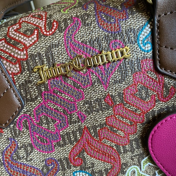 Juicy Couture Satchel Crossbody Handbag - Picture 3 of 11